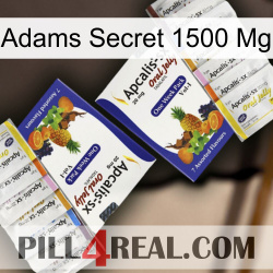 Adams Secret 1500 Mg